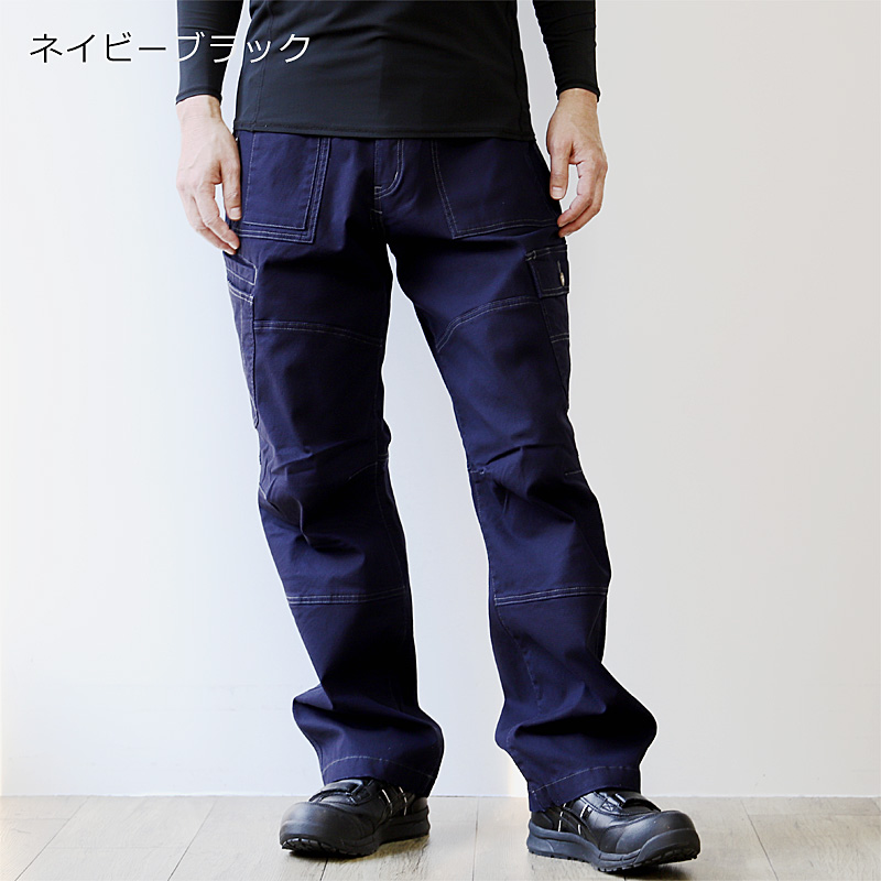NOMADIK カーゴパンツ XL 777 パッチワーク グレー ネイビー