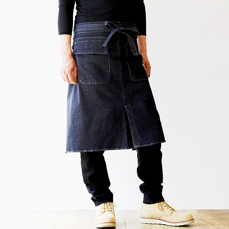 HOPSCOT デニムストレッチウエストエプロン No,980013 商品詳細｜鳶服