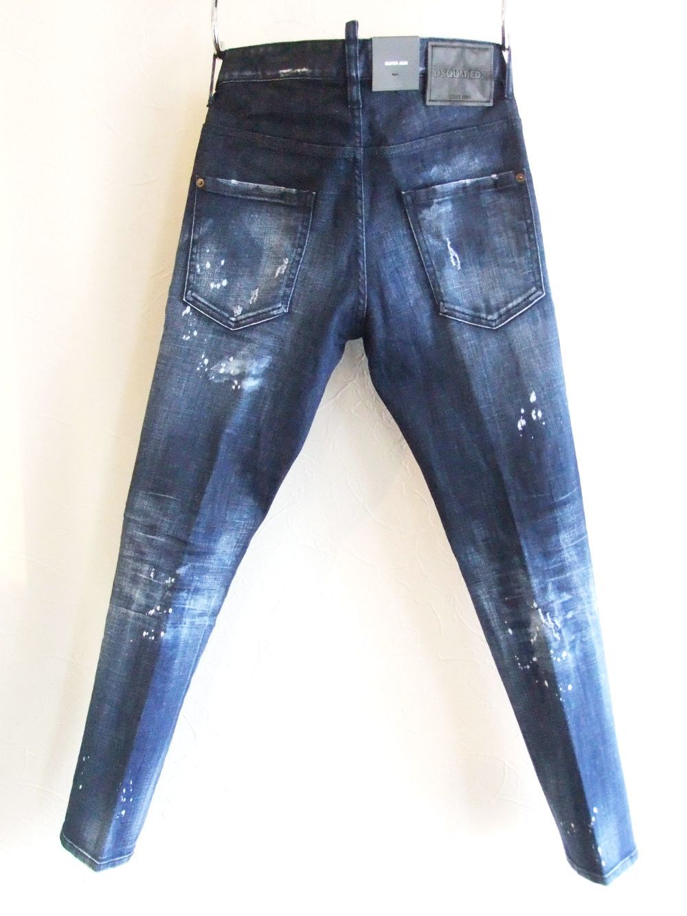 Dsquared2 - ZIP DARK WASH SKATER JEAN スケーター ジーンズ