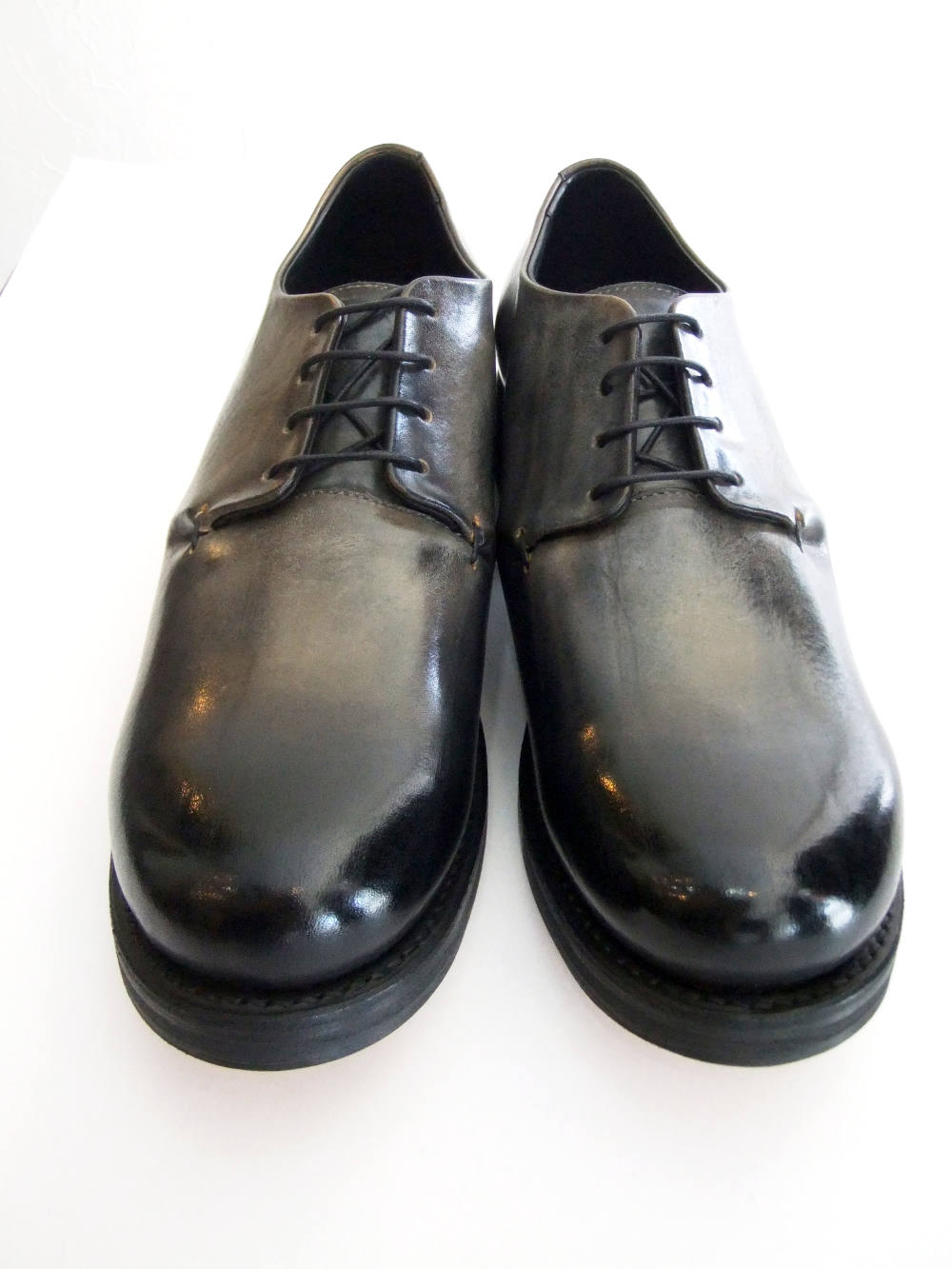 ISAMU KATAYAMA BACKLASH - ポーランドショルダー 製品染め 短靴 ENEMY