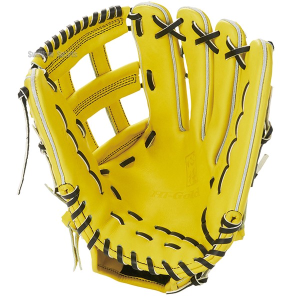 野球 ハイゴールド 硬式 グラブ グローブ 心極 外野手用 硬式グローブ