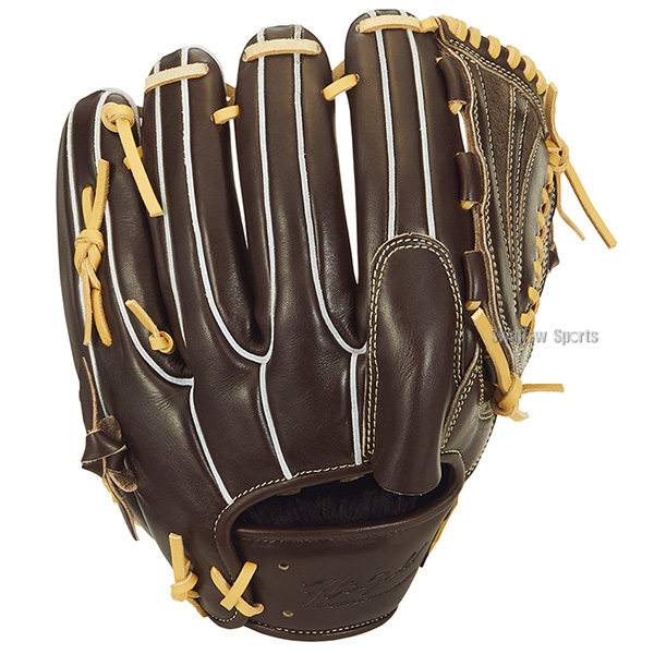野球 ハイゴールド 軟式グローブ グラブ 己極 SRダークブラウン