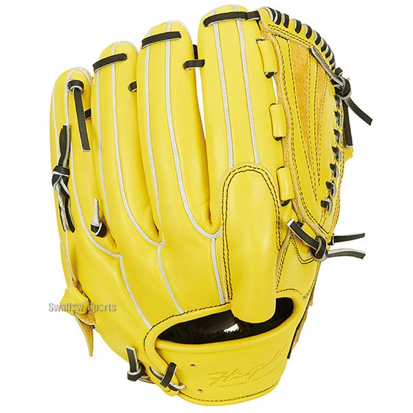野球 ハイゴールド 軟式グローブ グラブ 己極 SRレモンイエロー