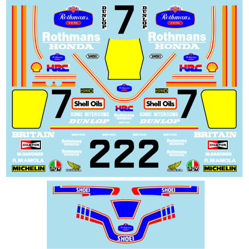 ミュージアムコレクション 1/12 ホンダ NS500 `85 ガードナー&マモラ