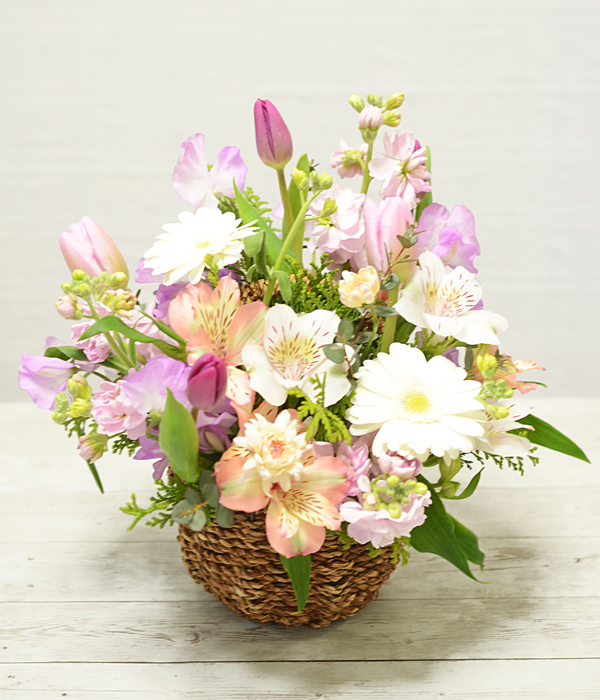 チューリップアレンジ | 大阪(梅田)のフラワースクール「花クラブ遊華」