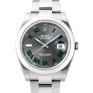 ロレックス デイトジャスト41 Ref.126301 スレートローマ 新品