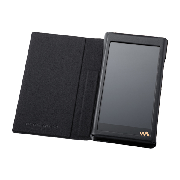 Flap type Calf Leather Case For WALKMAN® NW-WM1ZM2 NW-WM1AM2