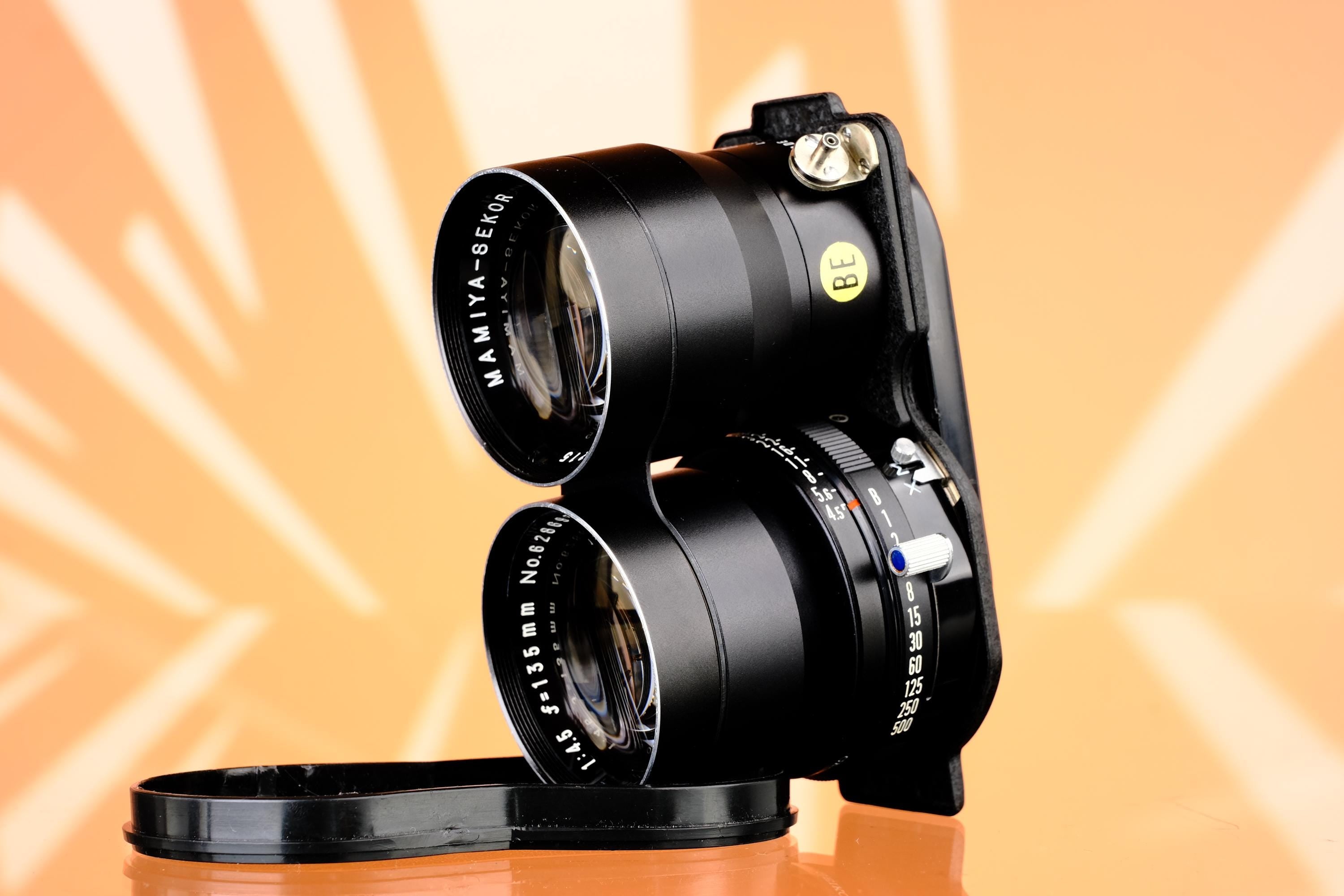 Mamiya-Sekor 135mm 1:4.5 TLR Lens Blue Dot – Coastal Film Lab
