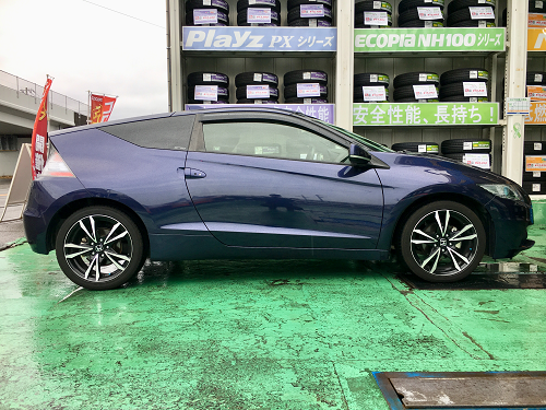 CR-ZにSHOWA製ショック取り付け | ホンダ CR-Z 足まわり