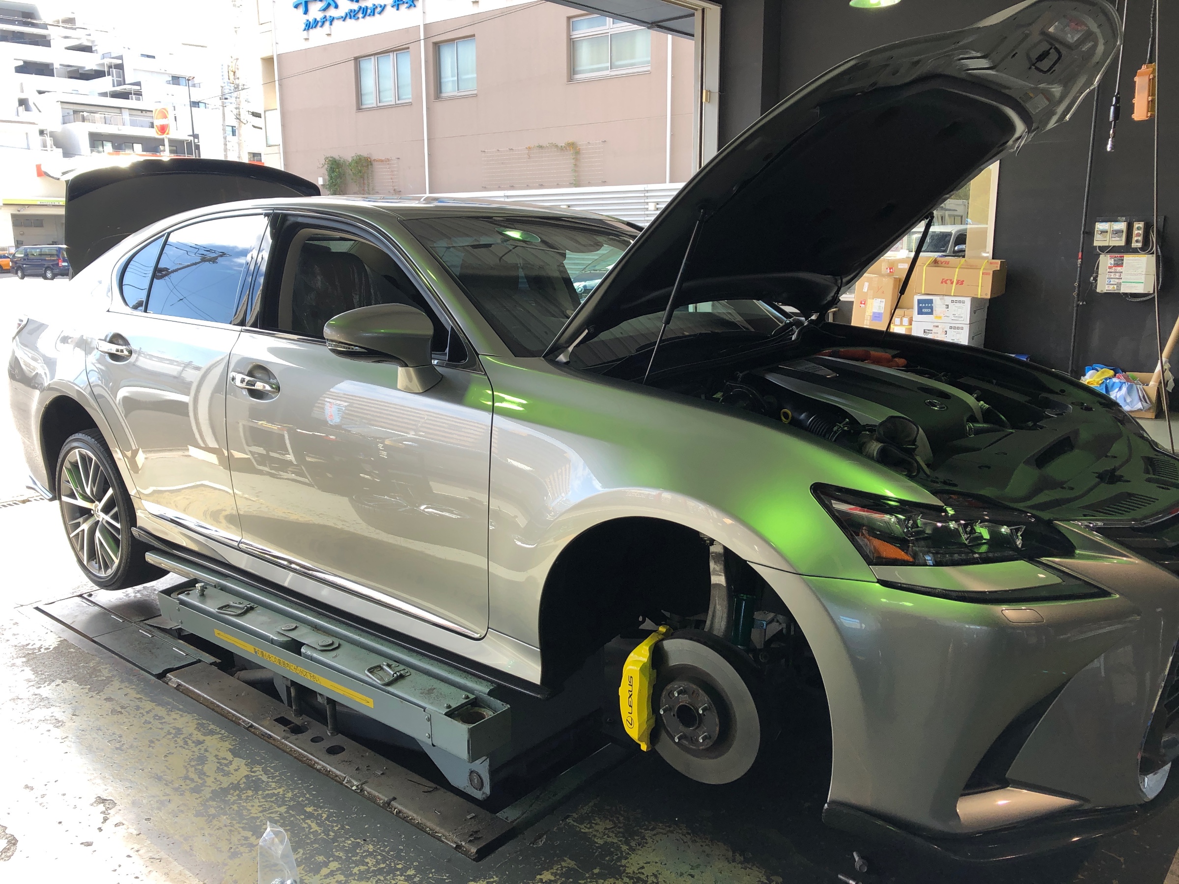 GS GRL10 × TEIN FLEX AVS × WORK | スタッフ日記 | コクピット豊洲