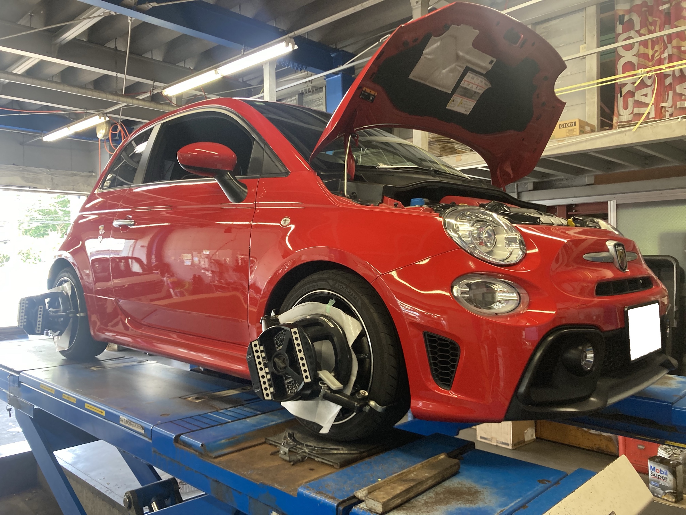 ABARTH 595」×「KONI Special ACTIVE」！ | アバルト 595 足まわり