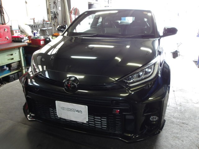 GRヤリス（GXPA16）ガレージG-FORCE製オリジナルダウンサス装着