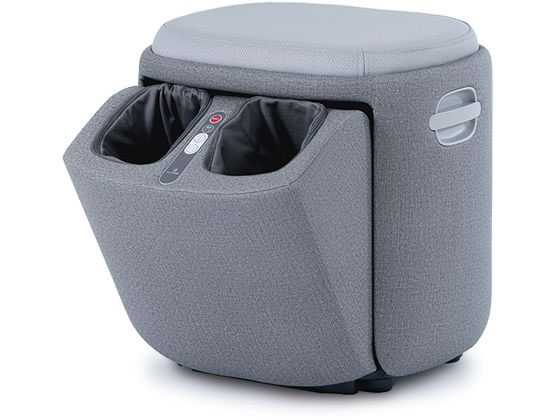 DOCTOR AIR 3Dフットマッサージャースツール ストーングレー MF-05 GR