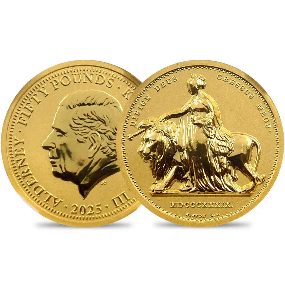 オルダニー島 2025 チャールズ3世 ウナ＆ライオン ウルトラハイ