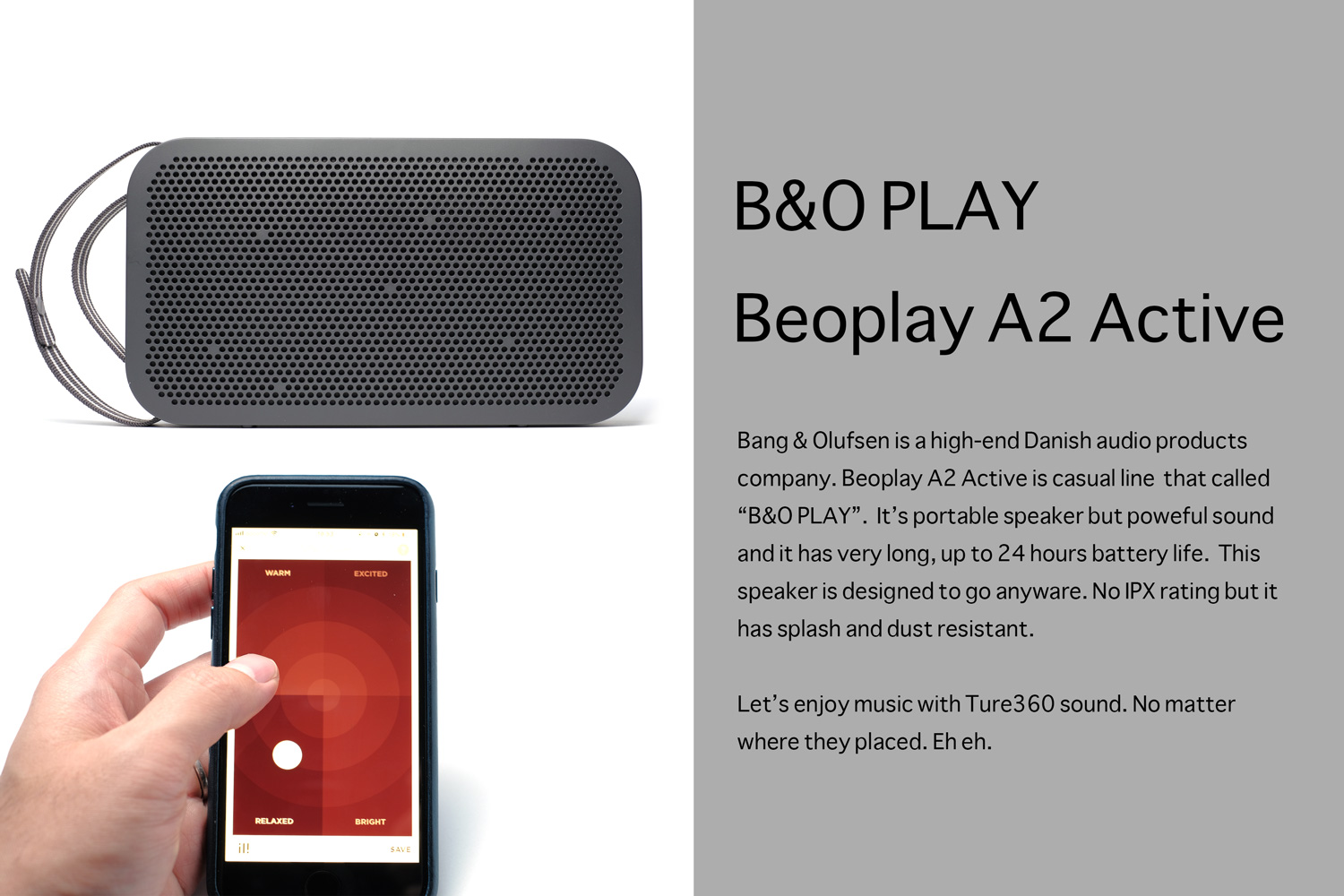 Bluetoothスピーカーは、これ買っとけば間違いない！B&O PLAY Beoplay