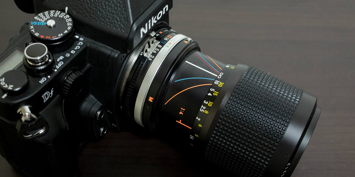 2本目のオールドレンズに「Zoom Nikkor 35–105mm F3.5–4.5」を購入