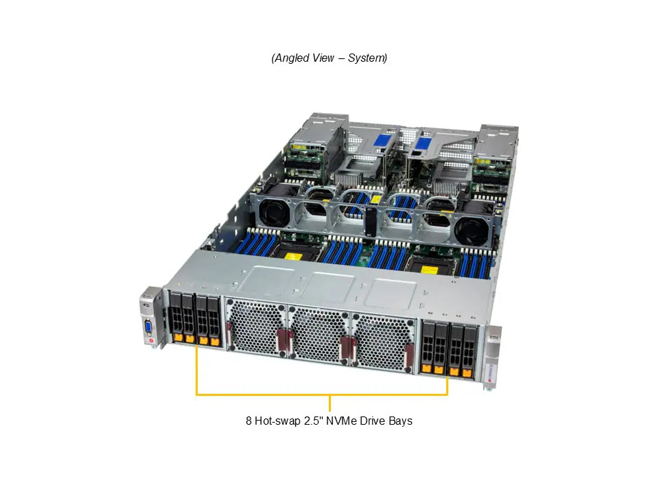 Colfax CX2465s-X6 Server | Quad Intel® Xeon® 6700P Processors