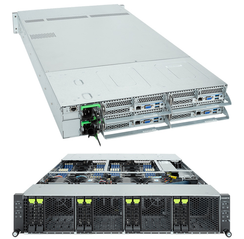 Colfax CX22865g-NVMe4-X9 Server based on GIGABYTE H263-S64 (rev. AAW1)