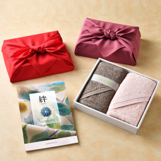 絆(きずな) カタログギフト 永遠(えいえん) + Hotman 1秒タオル ホット