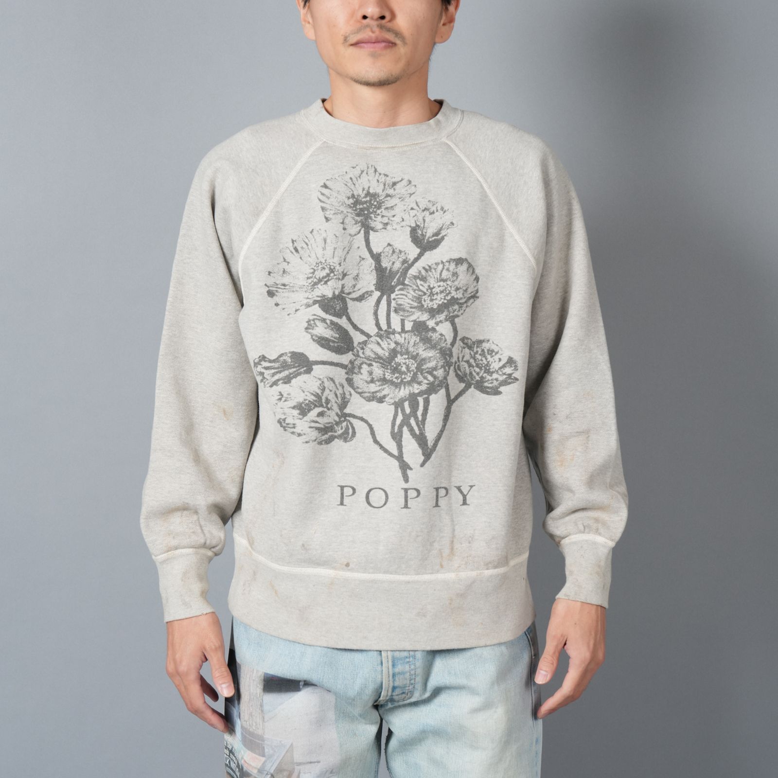 SAINT M×××××× - 【ラスト1点】SM-YS1-0000-032 / CREW SWT / FLOWER