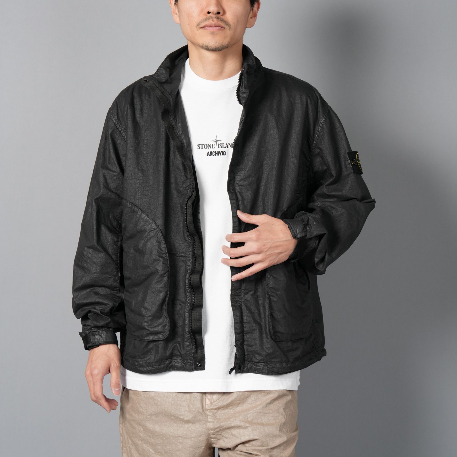 STONE ISLAND - 【ラスト1点】4100067 / ORGANIC-LOOK NYLON PANAMA