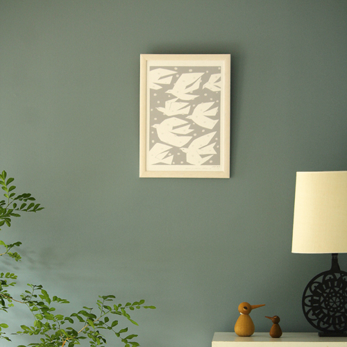 完売）ミナペルホネン設立25周年記念！KLIPPANアートポスター“TRIP