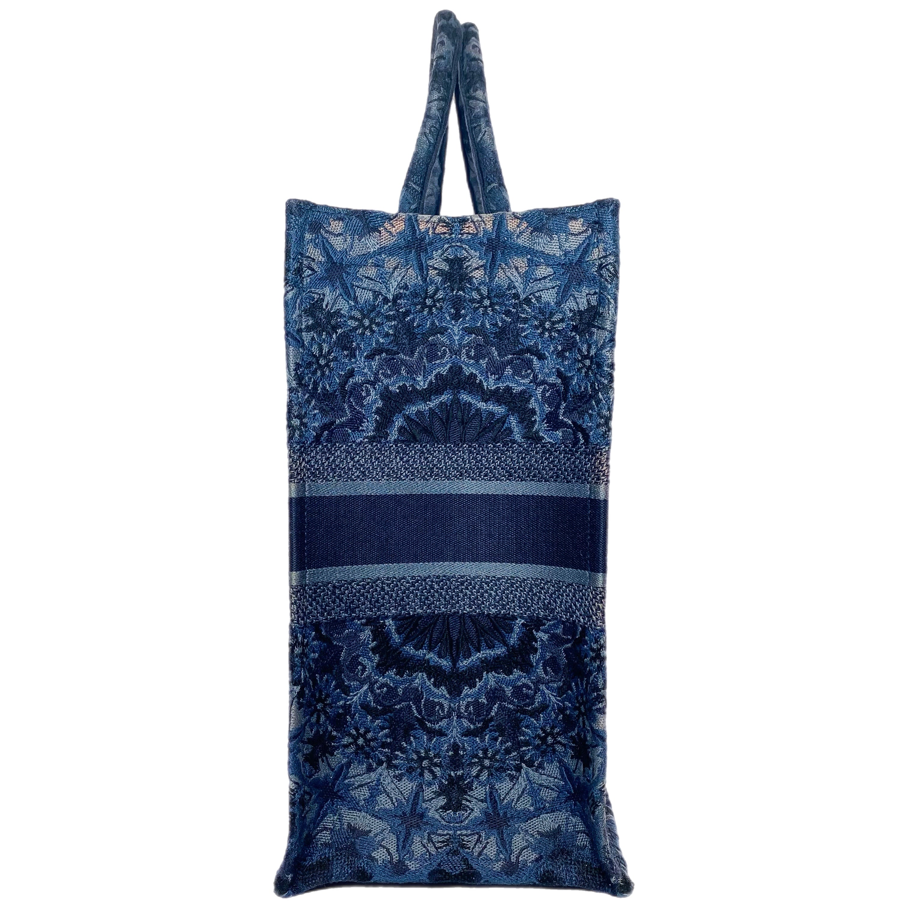 Dior Navy Jacquard Large Book Tote – Consign of the Times ™