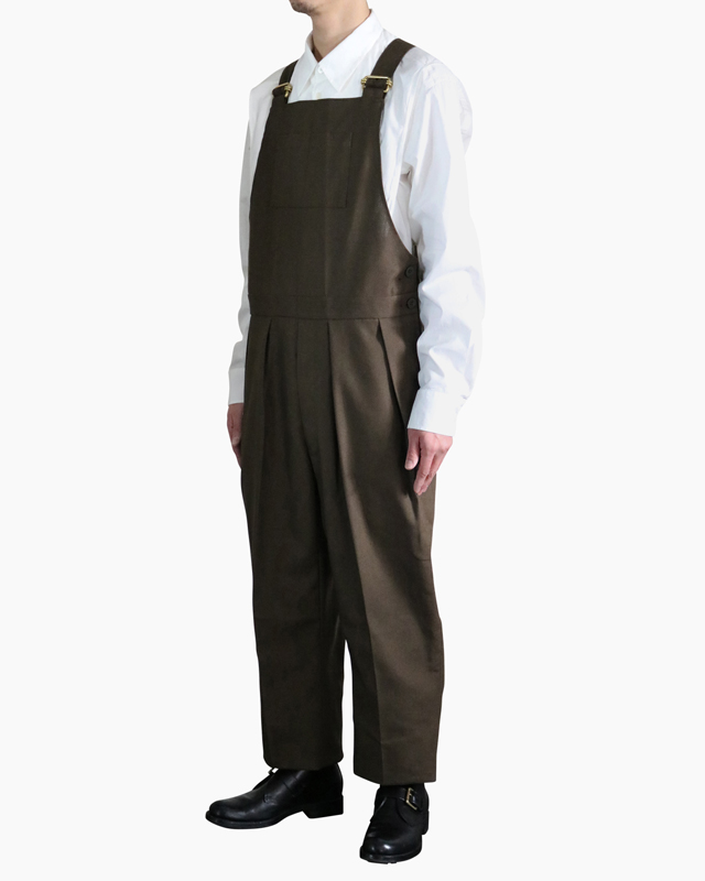 NEAT｜HOPSACK｜OVERALL - Black｜PRODUCT｜Continuer Inc.｜メガネ