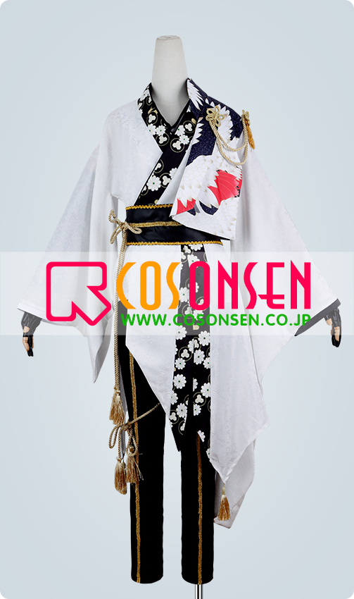 刀剣乱舞 ミュージカル2部ライブ衣装 葵咲本紀 鶴丸国永 コスプレ衣装