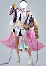 勝利の女神 NIKKE ニケ ブラン フォーチュンエクスプレス コスプレ衣装