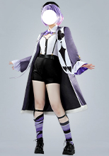 ホロライブ hololive VTuber 6期生 ラプラス・ダークネス コスプレ衣装