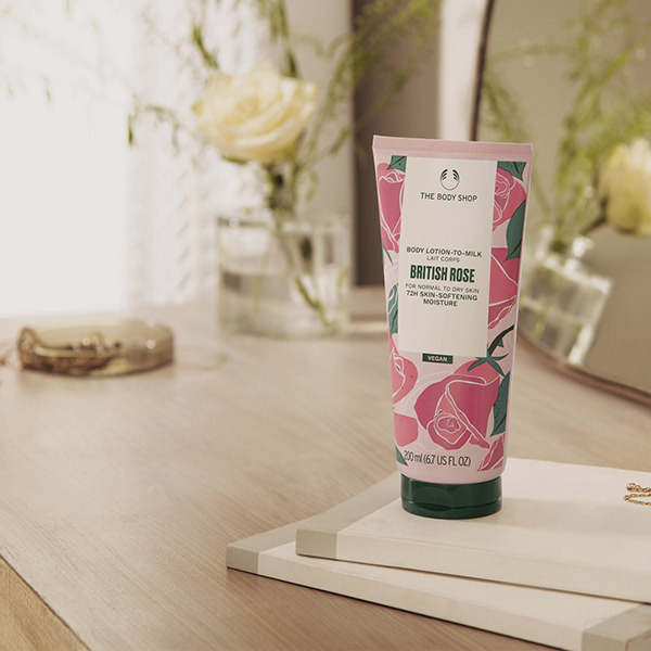 ボディローション ブリティッシュローズ / THE BODY SHOP(ボディ