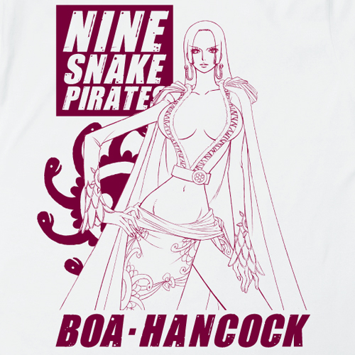 ハンコックTシャツ [ワンピース] | キャラクター公式グッズ＆アパレル