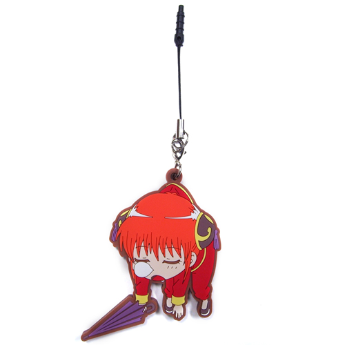 神楽つままれストラップ [銀魂] | キャラクター公式グッズ＆アパレル