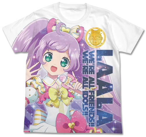 真中らぁらフルグラフィックTシャツ [プリパラ] | 公式キャラクター