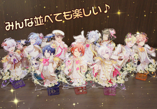 ☆限定☆七瀬陸アクセサリースタンド＆缶バッジセット [アイドリッシュ