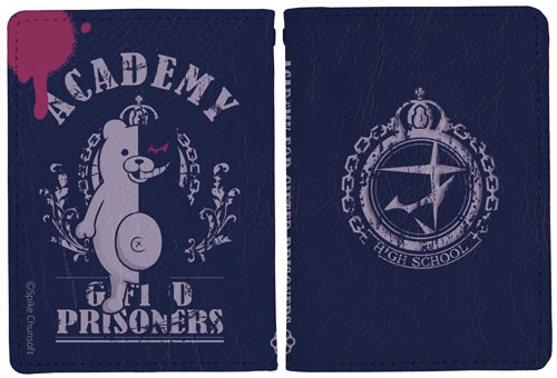 才囚学園校章フルカラーパスケース [ニューダンガンロンパV3 みんなの