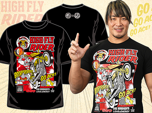 キン肉マンコラボ SP edition 棚橋弘至×ロビンマスクTシャツ [新日本