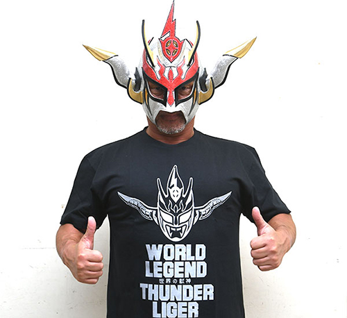 獣神サンダー・ライガー「LEGEND」Tシャツ [新日本プロレスリング