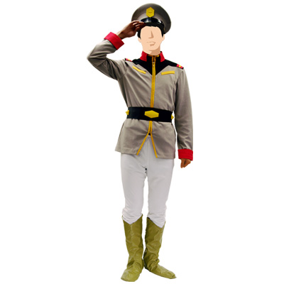 連邦軍男子制服 グレーver [機動戦士ガンダム] | 公式キャラクター