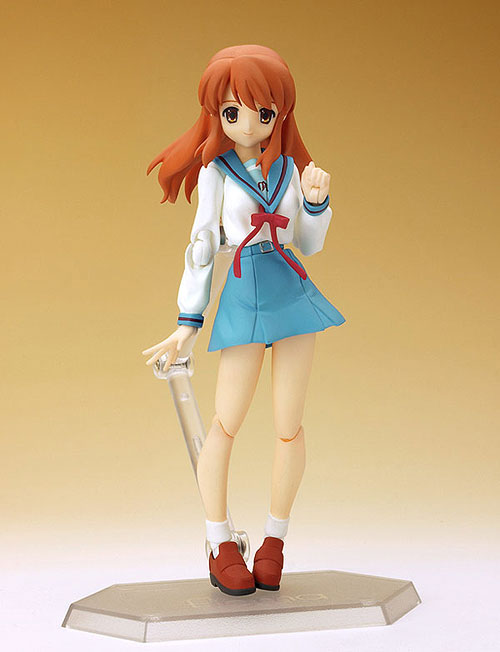 ABS＆PVC 塗装済み可動フィギュア figma 涼宮ハルヒの憂鬱 朝比奈