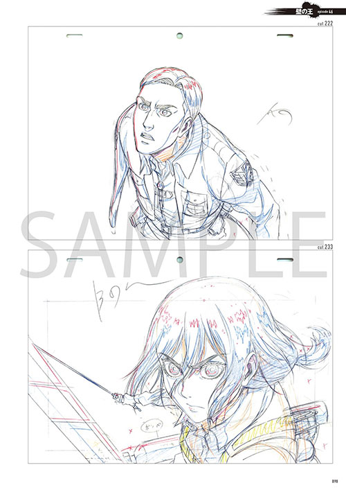 ☆GEE!特典付☆TVアニメ 進撃の巨人 Season 3 原画集1 [進撃の巨人