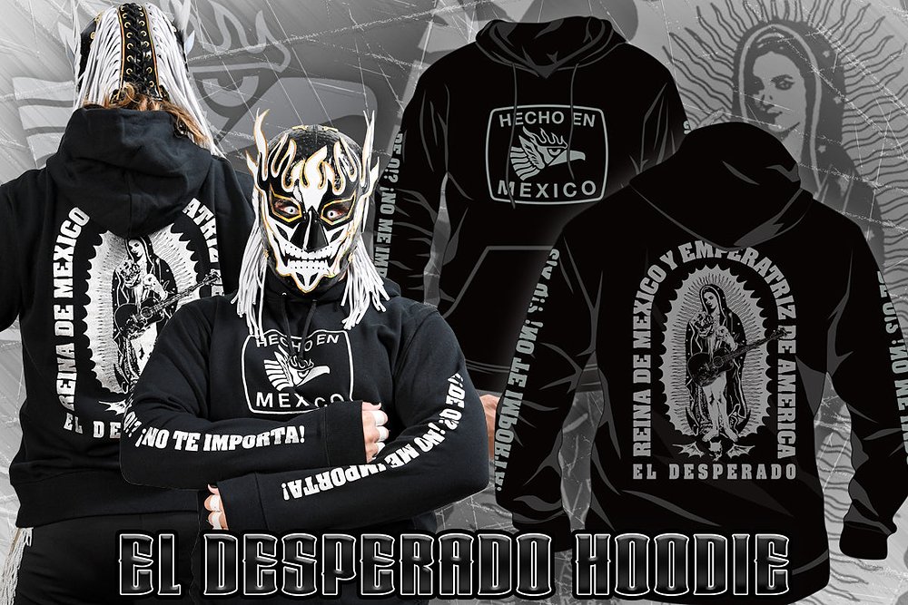 エル・デスペラード「ESTILO MEXICANO」プルオーバーパーカー