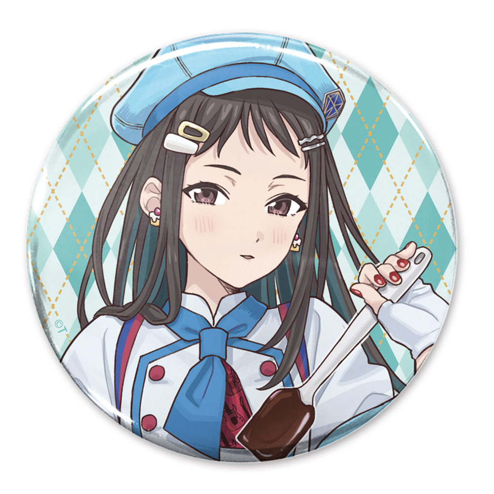 描き下ろし ヒナ 65mm缶バッジ パティシエVer. [ガールズバンドクライ