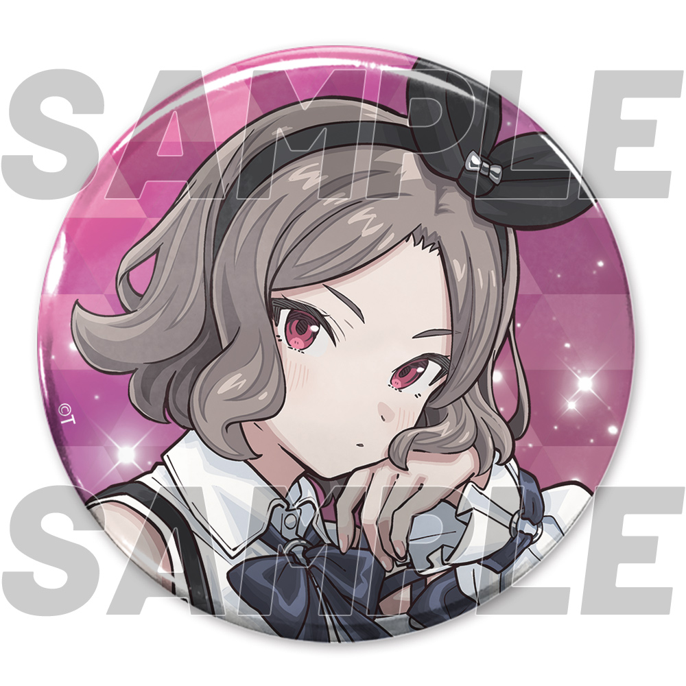 描き下ろし 安和すばる 65mm缶バッジ 爆ぜて咲くVer. [ガールズバンド