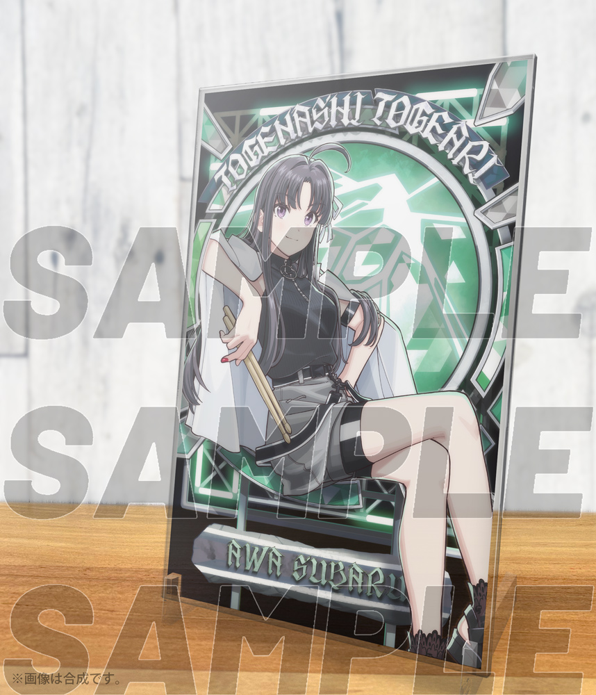 描き下ろし 安和すばる アクリルアートスタンド 爆ぜて咲くVer