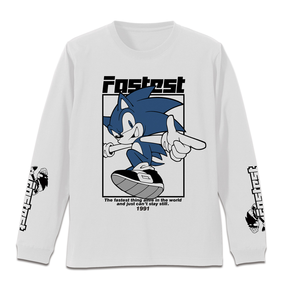 SONIC ロングスリーブTシャツ [ソニック・ザ・ヘッジホッグ