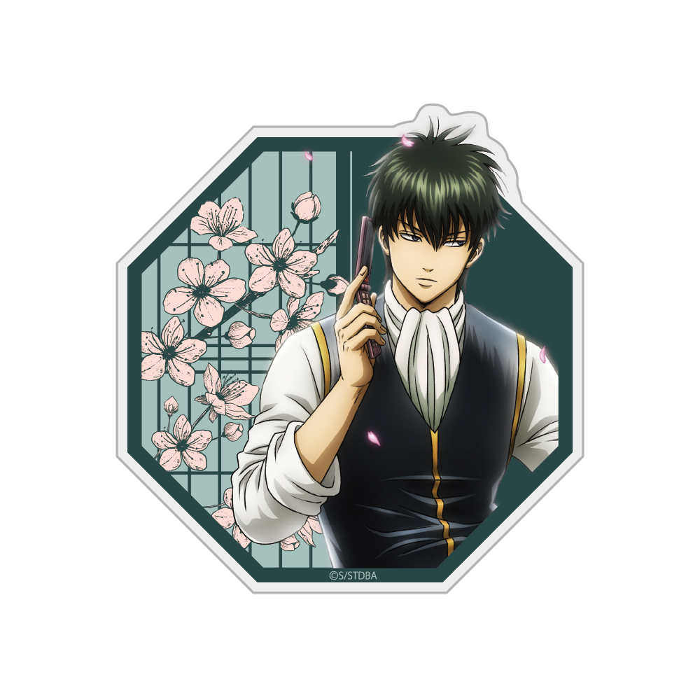 描き下ろし 土方十四郎 アクリルマグネット 小窓から覗く景色Ver