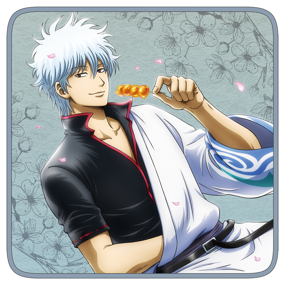 銀魂 銀時 パジャマ柄 ビッグタオル タオル タペストリー 銀魂』描き