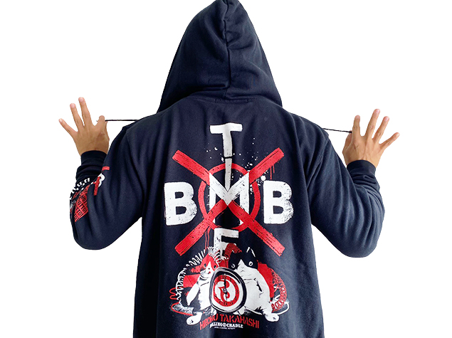 高橋ヒロム×ROLLING CRADLE コラボパーカー [新日本プロレスリング